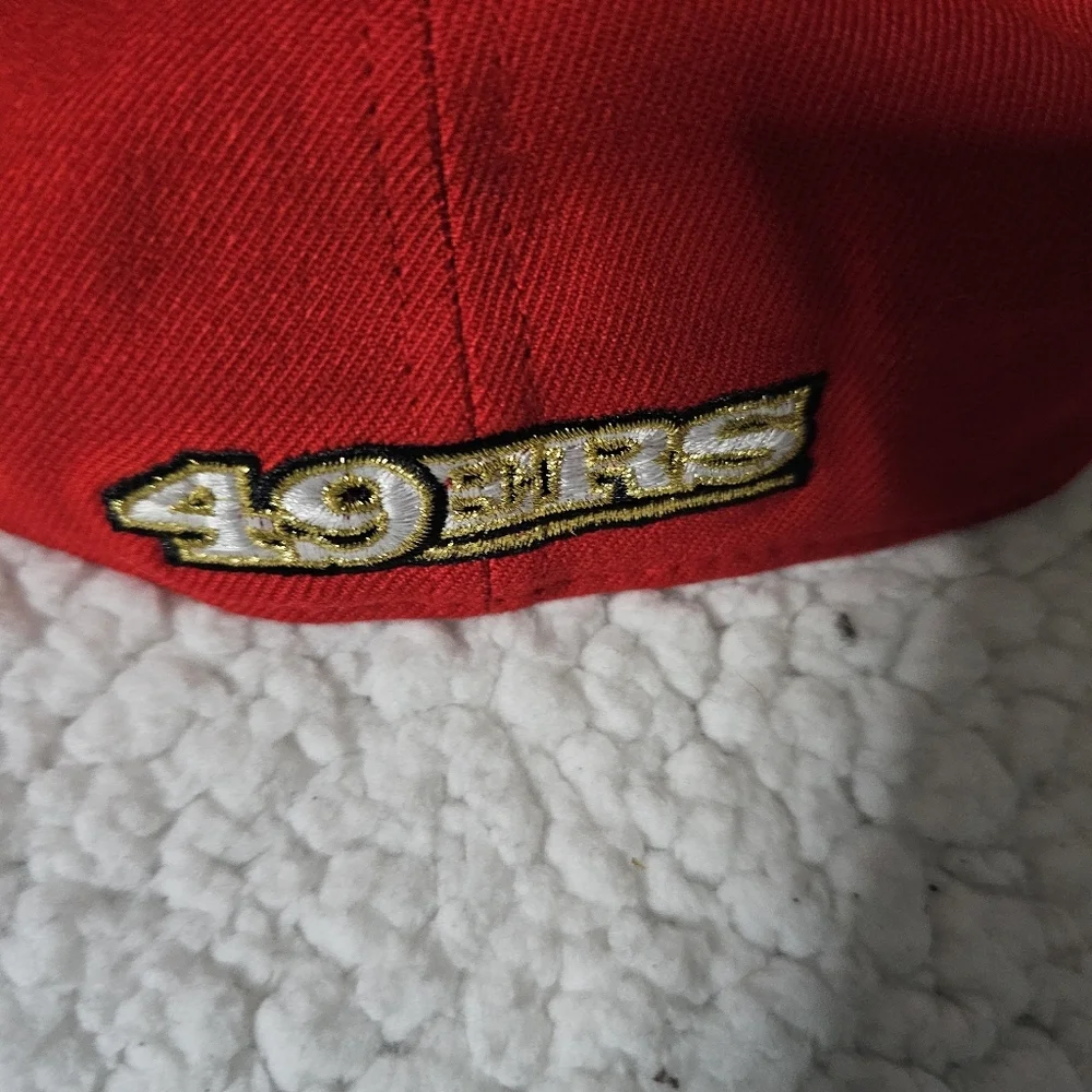 New Era 39 THIRTY San Francisco 49ERS Medium Large Pre Owned Cap - Picture 2 of 4